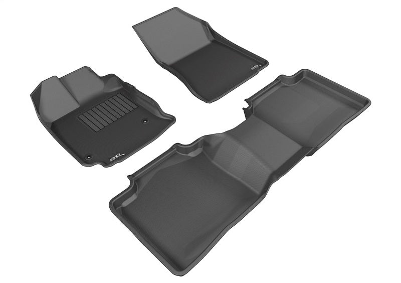 3D MAXpider 13-15 Toyota Venza Kagu Black Full Set (Post) - L1TY13401509
