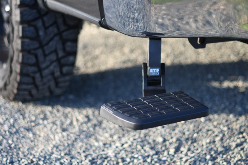 AMP Research 21-22 Ford F150 BedStep (Does Not Work w/Dual Exhaust) - Black - 75328-01A