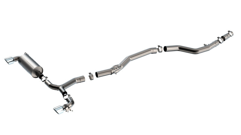 Borla 20-25 Toyota GR Supra ATAK Cat-Back Exhaust System w/ Chrome Tips - 140826