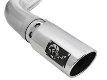 Load image into Gallery viewer, aFe Atlas 4in Aluminized Steel DPF-Back Exh 18-19 Ford F-150 V6-3.0L (td) w/ Polished Tip - 49-03106-P