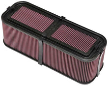 Load image into Gallery viewer, K&amp;N Custom Racing Assembly 19in x 6.5in Carbon Fiber Air Filter - 100-8570