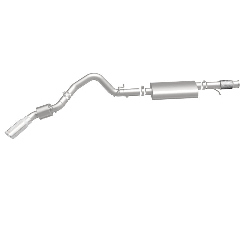 MagnaFlow MF Series SS Cat-Back Exhaust Single Passenger Side Rear Exit 2015 Cadillac Escalade - 19177