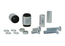 Load image into Gallery viewer, Whiteline 09 lancer Ralliart Rear Camber adj kit-control arm upper bushes - KCA329