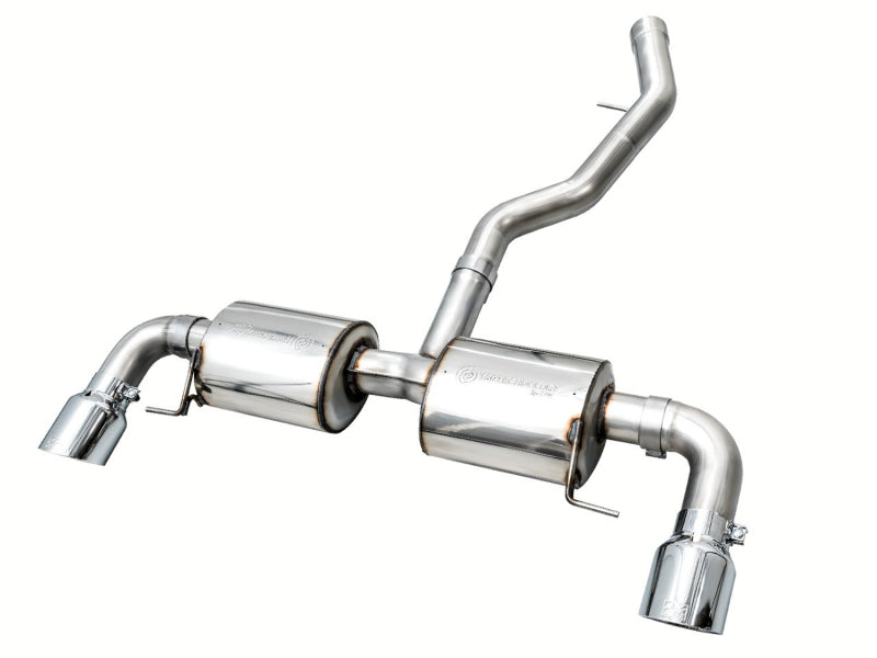 AWE Tuning 19-23 BMW 330i / 21-23 BMW 430i Base G2X Touring Axle-Back Exhaust - Chrome Silver - 3015-32429