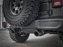 Load image into Gallery viewer, aFe Rebel Series 409 Stainless Steel Cat-Back Exhaust 18-21 Jeep Wrangler JL 2.0L (t) - Black Tip - 49-48096-B