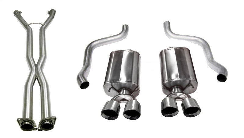 Corsa 09-13 Chevrolet Corvette C6 6.2L V8 LS3 (Manual) 2.5in Sport Cat-Back Exhaust - 14108CB