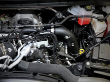 Load image into Gallery viewer, aFe 2024 GM Diesel Trucks V8 6.6L L5P BladeRunner Aluminum 3in Hot &amp; 3.5in Cold Charge Pipe - Black - 46-20704-B