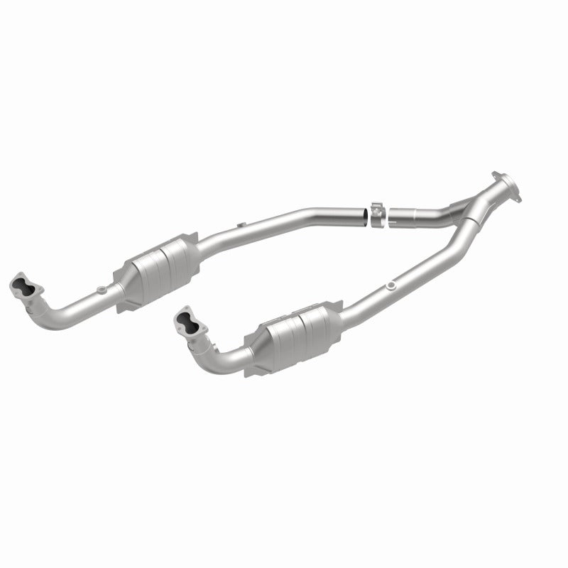MagnaFlow Direct Fit Catalytic Converter OEM 2003 Land Rover Discovery Underbody - 4551028