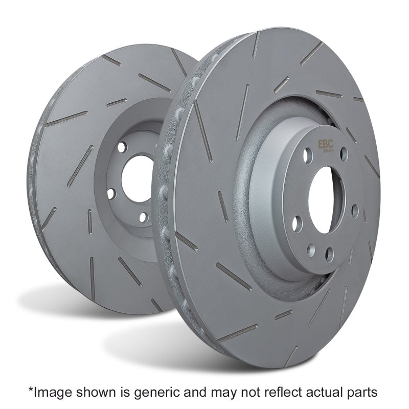 EBC 2016+ BMW X1 (F48) 2.0L Turbo USR Slotted Front Rotors - USR1995