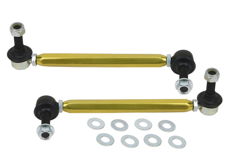 Whiteline Universal Sway Bar - Link Assembly Heavy Duty Adjustable Steel Ball - KLC180-255