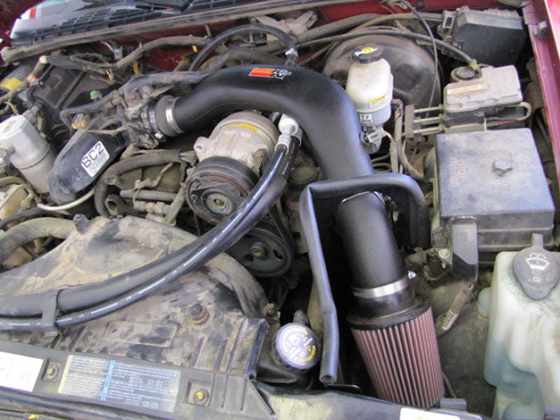 K&N 98-03 Chevy S-10 L4-2.2L Performance Intake Kit - 57-3025-1