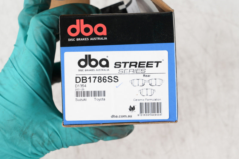 DBA 11-16 Lexus CT200h B Type/E Type Street Series Rear Brake Pads - DB1786SS