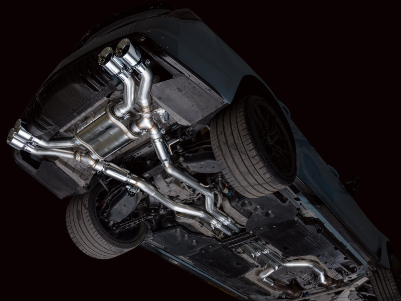 AWE Tuning 22-26 Cadillac CT5-V Blackwing SwitchPath Exhaust - Chrome Silver Tips - 3025-42562