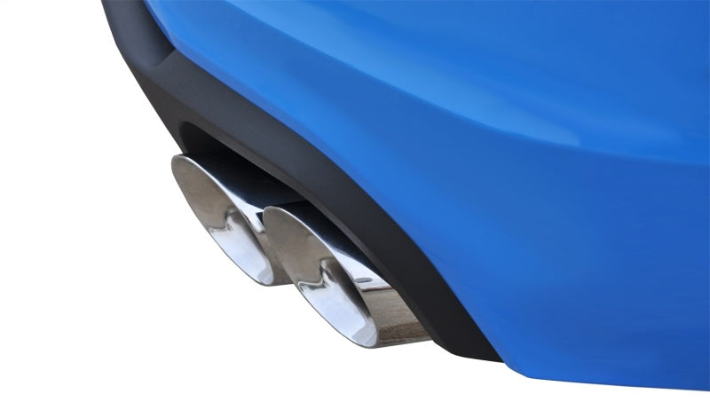 Corsa 2013-2014 Ford Mustang Shelby GT500 5.8L V8 Polished Sport Axle-Back Exhaust - 14321