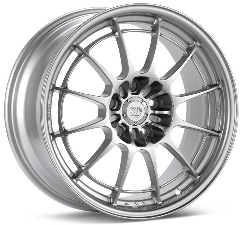 Enkei NT03+M 18X9.5 5x130 55mm Offset 71.6mm Bore Silver Wheel (MOQ 40) - 365895PO55SP