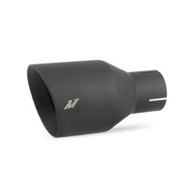 Load image into Gallery viewer, Mishimoto Clamp-on Double Wall Exhaust Tip 2.5 Inlet Slash Cut - MMEXH-TIP-DW25BK