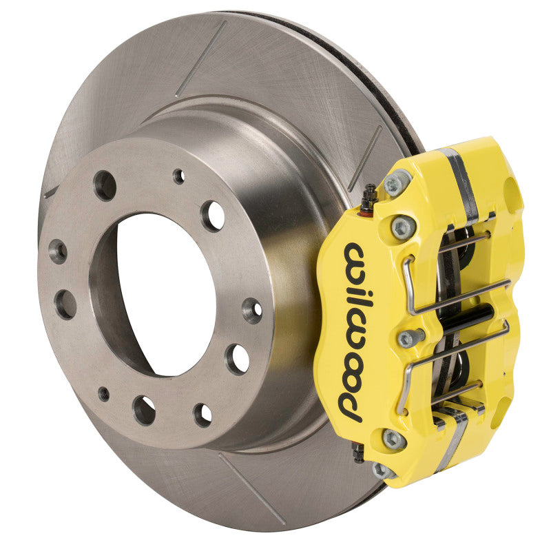 Wilwood 69-83 Porsche 911 Rear Dynapro Brake Kit 3in MT Slotted - Yellow - 140-17002-Y