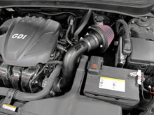 Load image into Gallery viewer, K&amp;N 11-14 Hyundai Sonata 2.4L L4/13-15 Kia Optima 2.4L L4 Typhoon Short Ram Intake - 69-5301TTK