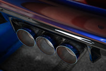 Load image into Gallery viewer, MBRP 23-24 Honda Civic Type R 2.0L T304 SS 3in Cat-Back Exhaust Triple Center Outlet w/ Burnt Tips - S49023BE