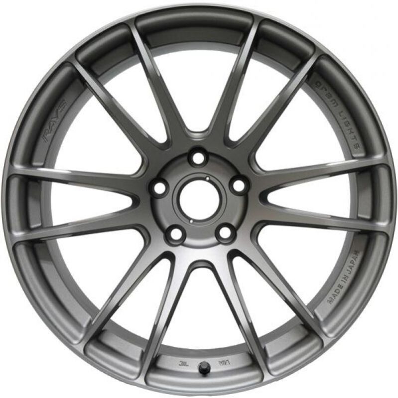 Gram Lights 57XTREME Spec-D 18x9.5 +38 5x100 Semi Gloss Black Wheel - WGJDX38DSB