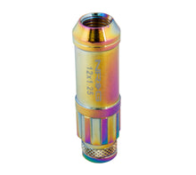 Load image into Gallery viewer, NRG 700 Series M12 X 1.5 Steel Lug Nut w/Dust Cap Cover Set 21 Pc w/Locks &amp; Lock Socket - Neochrome - LN-LS700MC-21