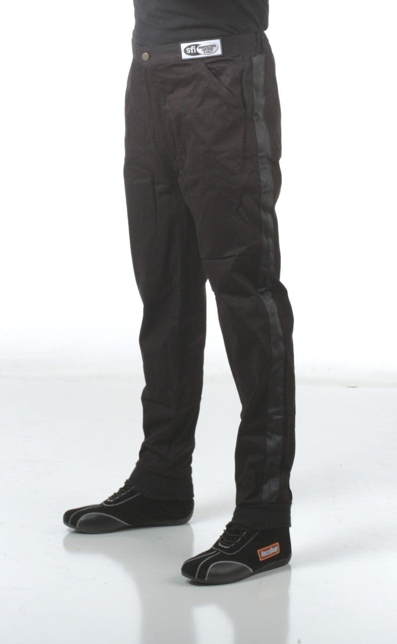 RaceQuip Black SFI-1 1-L Pants Small - 112002