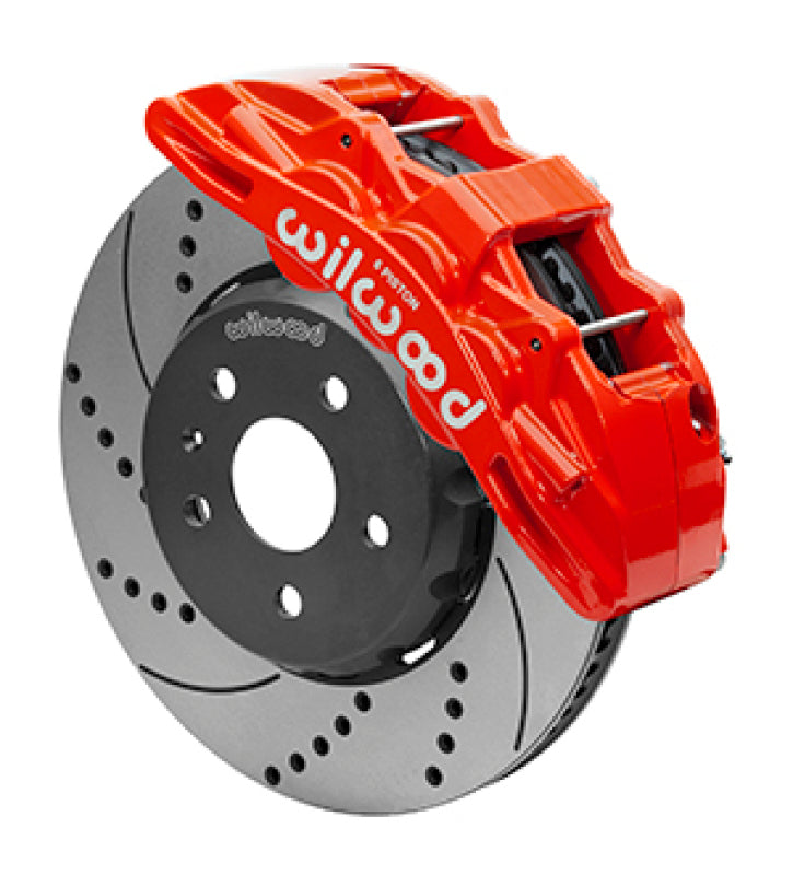 Wilwood 10-15 Camaro Front Kit SX6R Lug Drive - 140-15425-DR