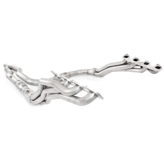 Stainless Works 2010-14 Ford F-150 Raptor 1-7/8in Primaries 3in High-Flow Cats Y-Pipe - FTR10HCATY