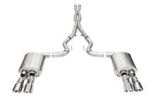 Load image into Gallery viewer, Corsa 24+ Ford Mustang V8 5.0L 3in Cat-Back Exhaust System w/ Twin 4in Polished Pro-Series Tips - 21259