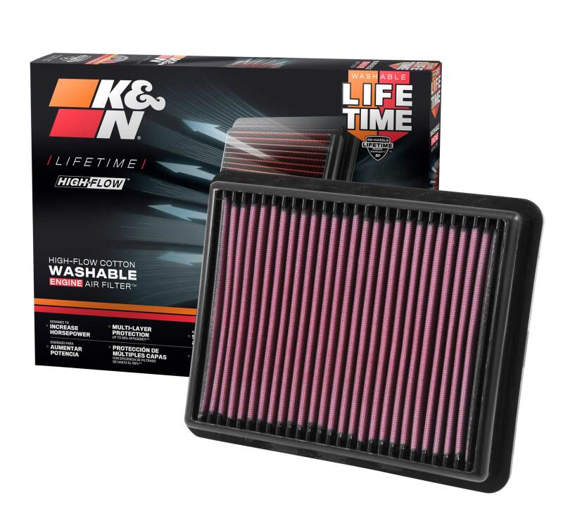 K&N Replacement Air Filter for 2014 Mazda 6 2.2L L4 DSL - 33-3024