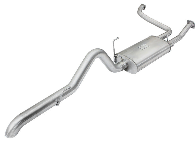 aFe MACHForce XP Exhaust Cat-Back 2.5/3in SS-409 w/ Hi-Tuck Tip 05-15 Nissan Xterra V6 4.0L - 49-46111