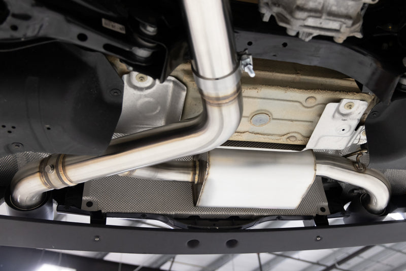 Dinan 20-26 Toyota GR Supra (A90/A91) 3.0T Valved Catback Exhaust System - Black Tips - D660-0096-BLK