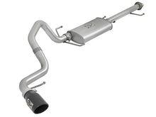 Load image into Gallery viewer, aFe Scorpion 2-1/2in Aluminized Steel Cat-Back Exhaust w/ Black Tips 07-17 Toyota FJ Cruiser V6 4.0L - 49-06039-B
