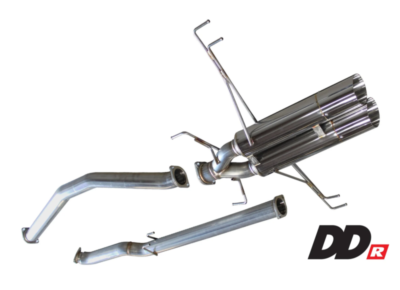 GReddy 2017+ Honda Civic Sport 5DR/Type-R DD-R Non-Resonated Exhaust - 10158602
