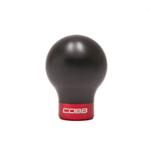 Load image into Gallery viewer, Cobb Subaru 6-Speed COBB Shift Knob - Black w/Race Red Collar (Non-Weighted) - 213350-RD