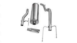Corsa 2004-2005 -05 Dodge Ram Quad Cab/Short Bed 1500 4.7L V8 Polished Sport Cat-Back Exhaust - 24403