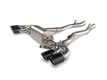 Load image into Gallery viewer, Akrapovic 2020 BMW M8/M8 Competition (F91/F92) w/OPF/GPF Slip-On Line (Titanium) w/Carbon Tips - S-BM/T/22H