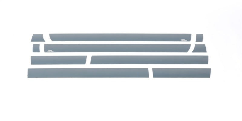 Putco 14-18 GMC Sierra LD Standard Cab - 8ft Bed (10pcs) Black Platinum Rocker Panels - 9751238BP