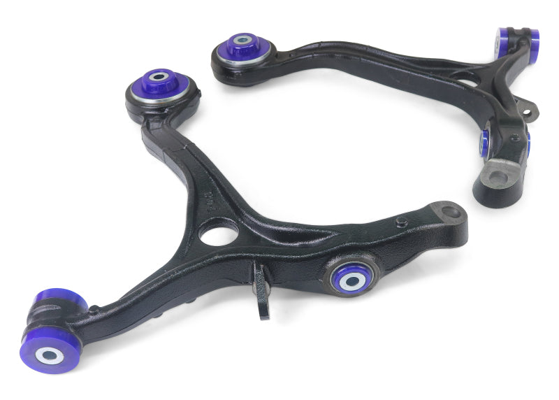 SuperPro 11-14 Acura TSX Front Lower Control Arm Set W/ Bushings - TRC1165
