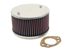 Load image into Gallery viewer, K&amp;N Universal Custom Air Filter - Round 1.625in Flange / 1.625in ID / 2.75in Overall Height - 56-9098