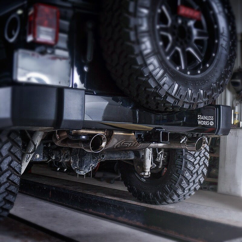Stainless Works 2007-17 Jeep Wrangler Axle Back Exhaust - JPJKAB