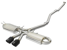Load image into Gallery viewer, aFe Takeda 3in 304 SS Cat-Back Exhaust w/ Dual Center Black Tips 17+ Honda Civic Si (2dr) I4 1.5L - 49-36618-B