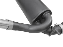 Load image into Gallery viewer, aFe Rebel Series 2.5in 409 SS Cat-Back Exhaust w/ Black Tips 2007+ Jeep Wrangler (JK) V6 3.6L/3.8L - 49-48062-B