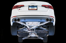 Load image into Gallery viewer, AWE Tuning Audi B9 S4 Track Edition Exhaust - Non-Resonated (Black 102mm Tips) - 3010-43048