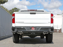 Load image into Gallery viewer, aFe Gemini XV 4in to Dual 3in 304 SS Cat-Back Exhaust w/ Cutout 19-21 GM Silverado/Sierra V8-6.2L - 49-34140