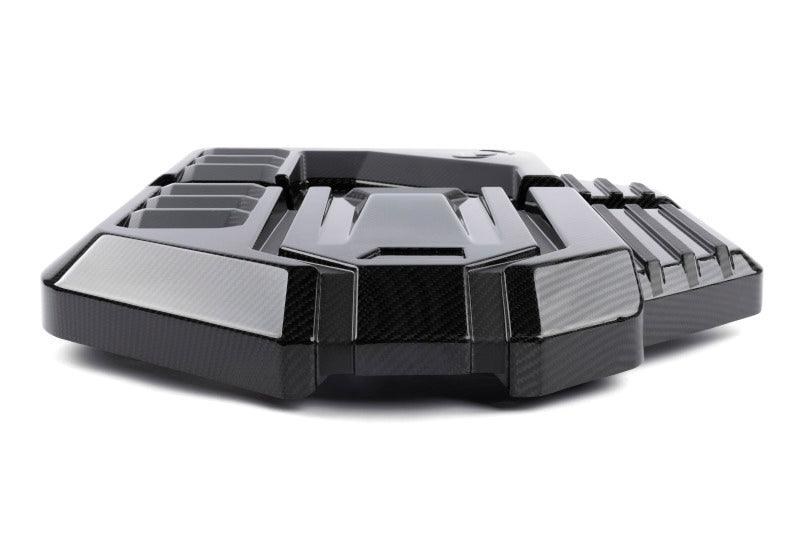 Dinan 21-27 BMW M2/M3/M4 (G80/G82/G87) Gloss Carbon Fiber Engine Cover w/Matte Accents - D590-0005