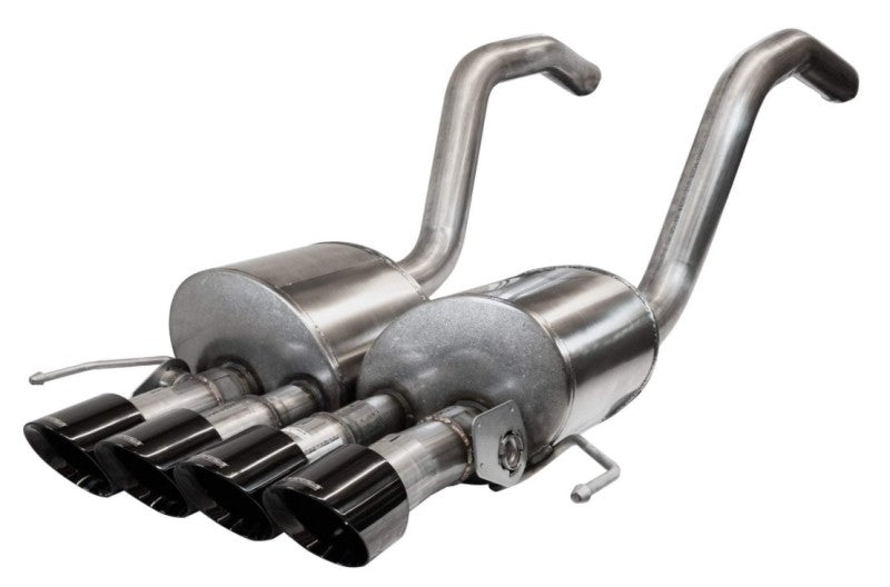 Corsa 2015-2019 Chevrolet Corvette C7 Z06 6.2L 2.75in Xtreme Axle-Back w/ Dual NPP & Quad Black Tips - 14777BLK