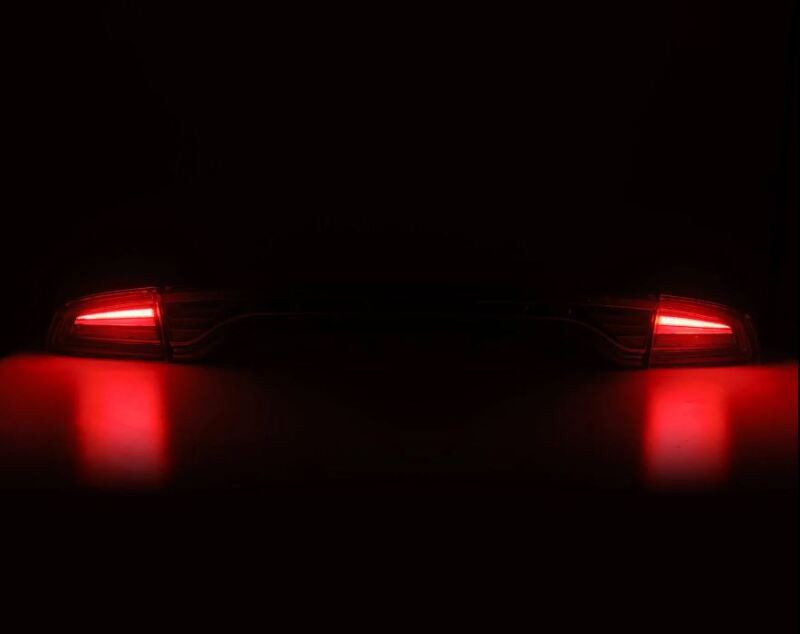 AlphaRex 15-23 Dodge Charger Nova-Series LED Tail Lights - Smoke - 642042
