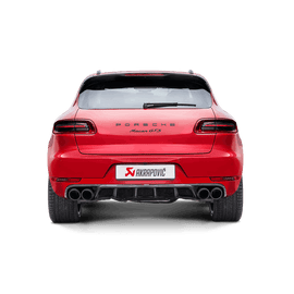 Akrapovic 2014 Porsche Macan Turbo (95B) Evolution Line Cat Back (Titanium) w/ Carbon Fiber Tips