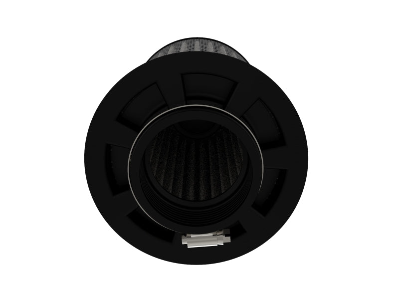 aFe MagnumFLOW Air Filter - Pro DRY S 2.5 Inlet x 4.5in B x 4.5in T x 7in H (Inv) - 21-91151